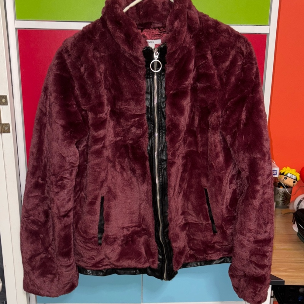 Burgundy Jacket (women size) (M)edium
